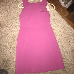 Pink loft dress